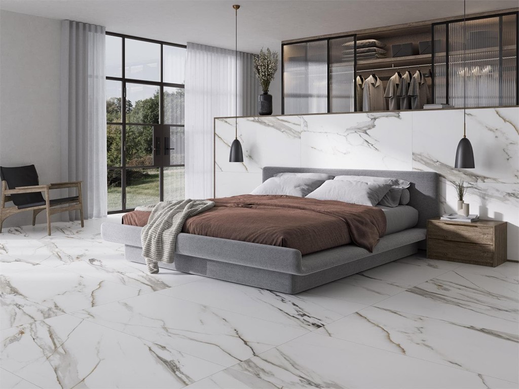 Foto 2 PORCELANICO MARMOLEADO AMBER 60X120, 120X120, 90X90
